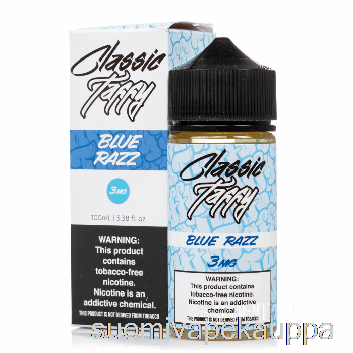 Vape Nesteet Blue Razz Classic Taffy - Syn Neste - 100ml 0mg